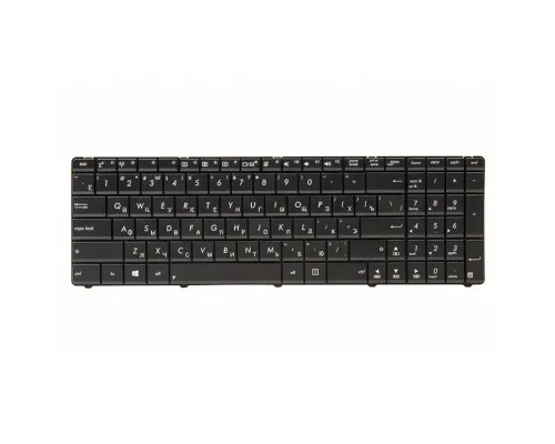 Клавіатура ноутбука PowerPlant ASUS A52,K52,X54 (N53 ver) черный,черный (KB311682)