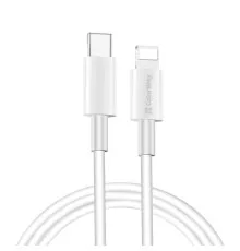 Дата кабель USB Type-C to Lightning 1.0m 3A white ColorWay (CW-CBPDCL032-WH)