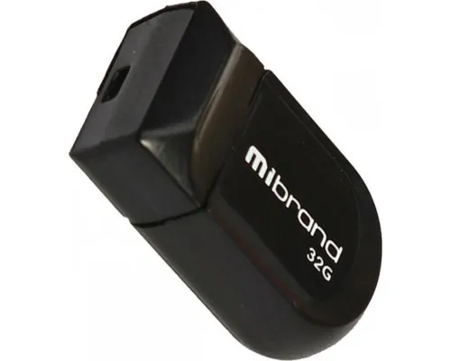 USB флеш накопитель Mibrand 32GB Scorpio Black USB 2.0 (MI2.0/SC32M3B)