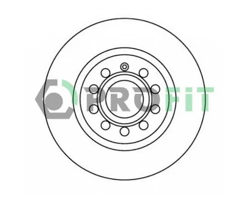 Тормозной диск Profit 5010-1223