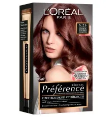 Краска для волос L'Oreal Paris Preference 5.23 - Темно-розовое золото (3600523577583)