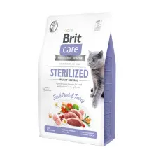 Сухой корм для кошек Brit Care Cat GF Sterilized Weight Control 2 кг (8595602540792)