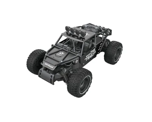 Радіокерована іграшка Sulong Toys OFF-ROAD CRAWLER – RACE (матовий чорний, метал. корпус, аккум.6V, 1:14) (SL-309RHMBl)