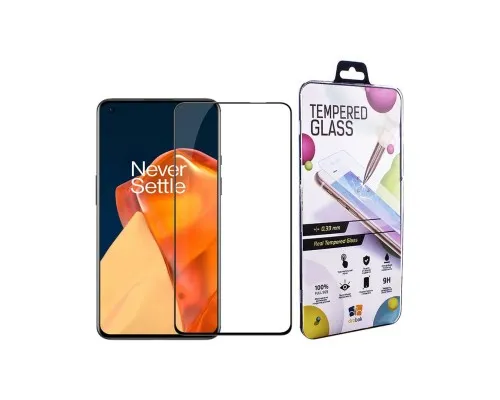 Скло захисне Drobak OnePlus 9 Black Frame A+ (474786)