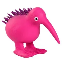 Іграшка для собак Kiwi Walker Птах ківі 8.5 см рожева (8596075000158)