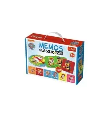 Настольная игра Trefl Мемо Классическое Щенячий патруль (Memos Classic & Plus. Paw Patrol) (02269)