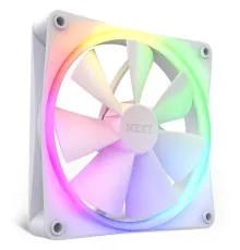 Кулер для корпуса NZXT F140RGB - 140mm RGB Fans - Single (White (RF-R14SF-W1)