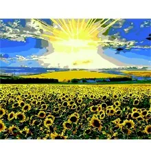 Картина по номерам ZiBi ART Line Соняшникове поле 40*50 см (ZB.64103)