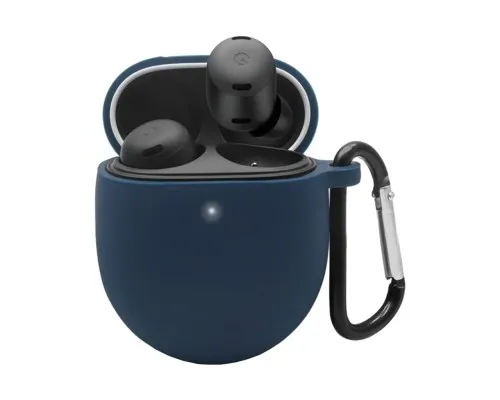 Чохол для навушників BeCover Silicon для Google Pixel Buds Pro Deep Blue (709576)