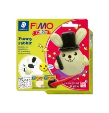 Набор для творчества Fimo Kids Зайка 2 цвета х 42 г (4007817078723)