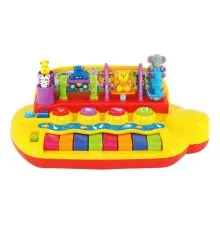 Розвиваюча іграшка Kiddi Smart Піаніно – Звірята на гойдалці (українська) (063412)