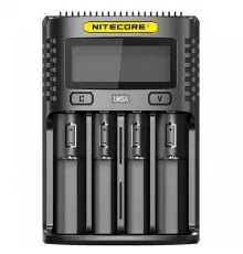 Зарядное устройство для аккумуляторов Nitecore Digicharger UMS4 (4 channels, LCD, Li-ion, IMR, Ni-Mh, Ni-Cd, 4A) (UMS4)