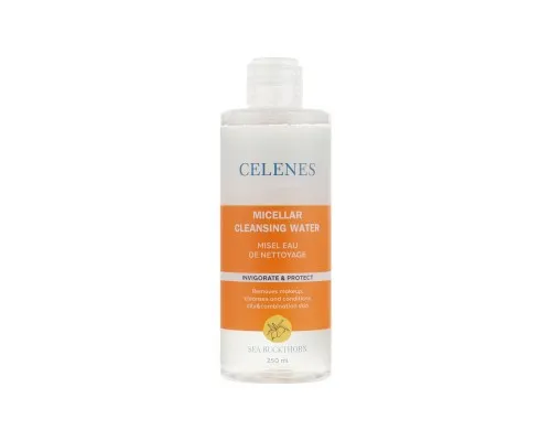 Міцелярна вода Celenes З обліпихою для жирної та комбінованої шкіри 250 мл (7350104248529)