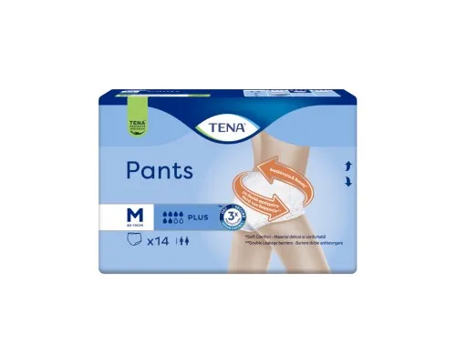 Подгузники для взрослых Tena Pants Plus S 14 (7322541773346)