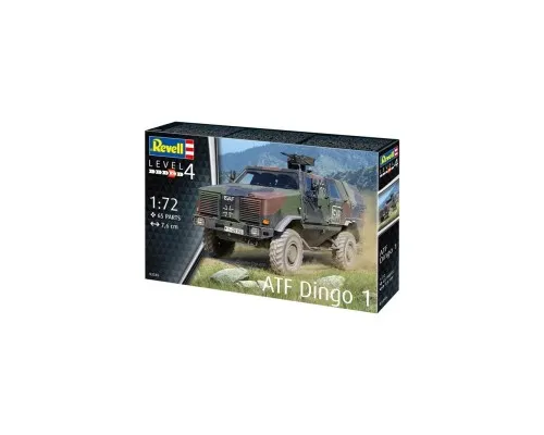 Сборная модель Revell Бронеавтомобиль ATF Dingo 1 уровень 4 масштаб 1:72 (RVL-03345)