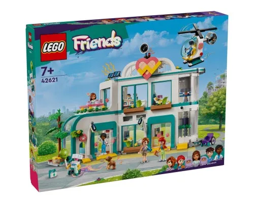 Конструктор LEGO Friends Лікарня в Хартлейк-Сіті 1045 деталей (42621)