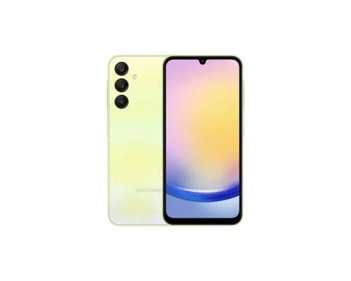 Мобильный телефон Samsung Galaxy A25 5G 6/128Gb Yellow (SM-A256BZYDEUC)