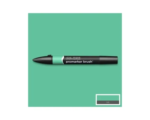 Маркер Winsor&Newton двосторонній Brushmarker, (G637) Зелений мятний (884955042571)