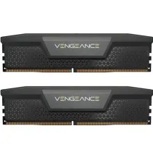 Модуль памяти для компьютера DDR5 32GB (2x16GB) 5600 MHz Vengeance Black Corsair (CMK32GX5M2B5600C40)