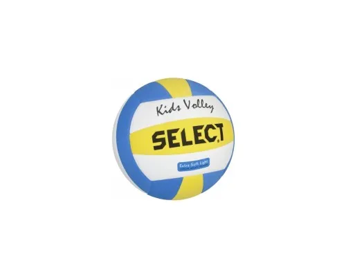 М'яч волейбольний Select Kids Volley New білий, жовтий, синій 4 214460-329 (5703543040308)