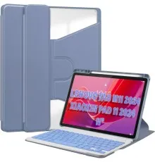 Чехол для планшета BeCover Keyboard 360° Rotatable Lenovo Tab M11 (2024) TB-TB330FU/Xiaoxin Pad 11 (2024) 11" Purple (711078)