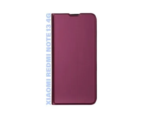 Чохол до мобільного телефона BeCover Exclusive New Style Xiaomi Redmi Note 13 4G Red Wine (711219)