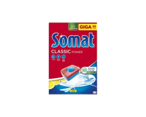 Таблетки для посудомийних машин Somat Classic Power 95 шт. (9000101810059)