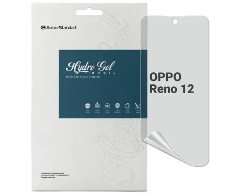 Пленка защитная Armorstandart Matte OPPO Reno12 (ARM77919)