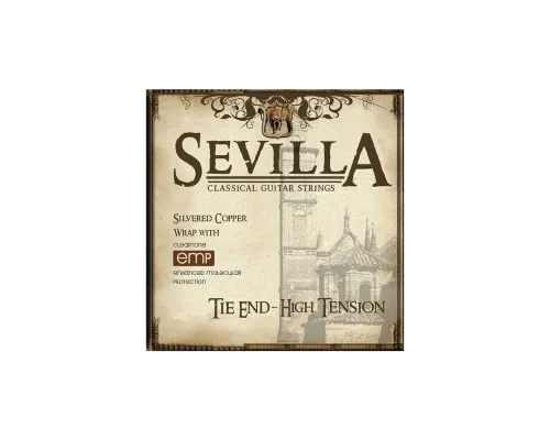 Струни для гітари Cleartone Sevilla Tie End High Tension (8450)