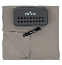 Туристическое полотенце Tribe з мікрофібри в чохлі Pocket Towel 60х120 L Grey (T-LC-0001-L-grey)