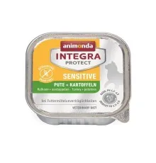 Влажный корм для кошек Animonda Integra Protect Sensitive Turkey + Potatoes с пищевой непереносимостью индейка и картофель (4017721868532)