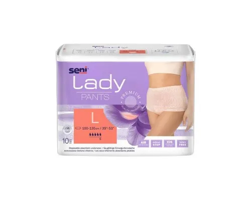 Підгузки для дорослих Seni Lady Pants Large 10 шт (5900516800536)