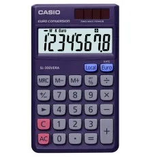 Калькулятор Casio SL-300VERA-WA-EP, темно-синій (CALC-CAS-SL-300VERA)