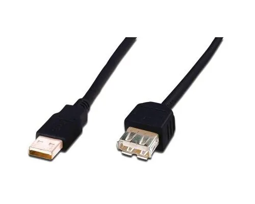 Дата кабель USB 2.0 AM/AF 3.0m Digitus (AK-300200-030-S)