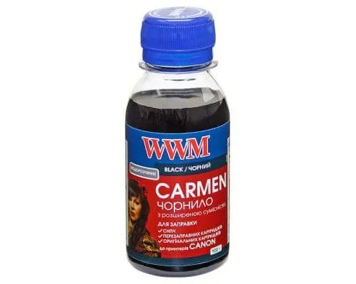 Чорнило WWM CANON UNIVERSAL CARMEN 100g black (CU/B-2)