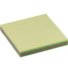 Папір для нотаток Buromax with adhesive layer 76х76мм, 100sheets, pastel colors mix (BM.2312-10)