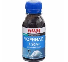 Чорнило WWM Epson XP-600/XP-605/XP-700 100г Black pigm. (E26/BP-2)