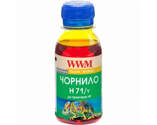 Чорнило WWM HP №711 100г Yellow (H71/Y-2)