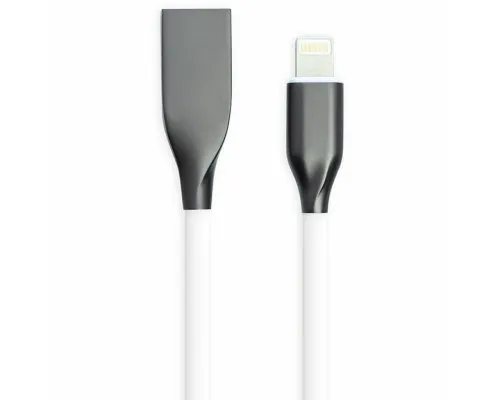 Дата кабель USB 2.0 AM to Lightning 2.0m white PowerPlant (CA910755)