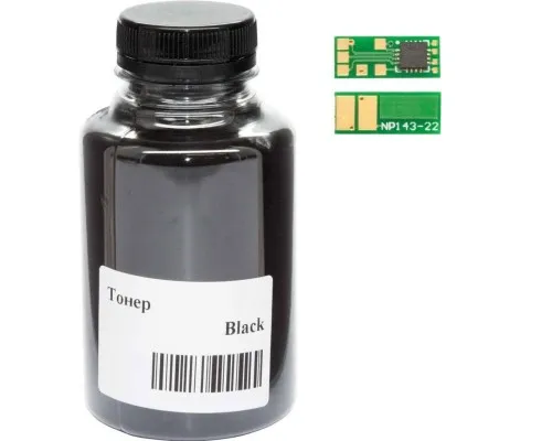 Тонер HP LJ Pro M252, Canon 045, 45г Black +chip WWM (045-CF400A-201Bk)