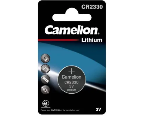 Батарейка CR 2330 Lithium * 1 Camelion (CR2330-BP1)