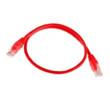 Патч-корд 0.25м, RJ-45, Cat.5e, CU, мідь, червоний Ritar (PCR-CU/0.25Rd / 04263)