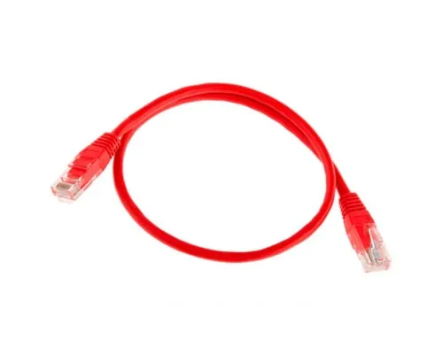 Патч-корд 0.25м, RJ-45, Cat.5e, CU, мідь, червоний Ritar (PCR-CU/0.25Rd / 04263)