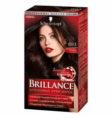 Краска для волос Brillance 883-Элегантный темно-каштановый 142.5 мл (4015000515689)