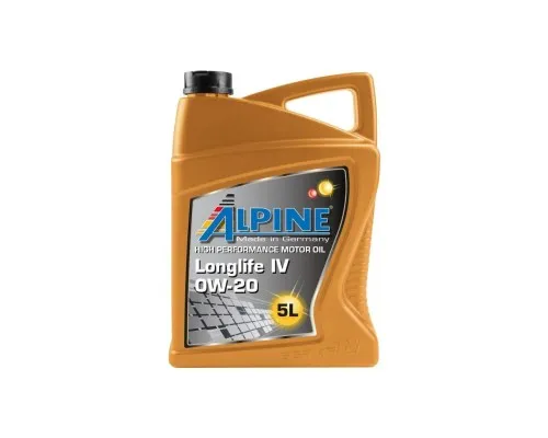 Моторна олива Alpine 0W-20 Longlife IV 5л (1460-5)