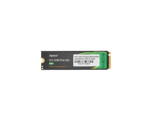 Накопичувач SSD M.2 2280 512GB Apacer (AP512GAS2280P4UPRO-1)