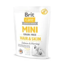 Сухий корм для собак Brit Care GF Mini Hair & Skin 400 г (8595602520237)