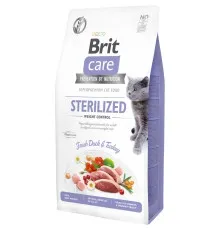 Сухой корм для кошек Brit Care Cat GF Sterilized Weight Control 7 кг (8595602540785)