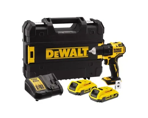 Шуруповерт DeWALT XR Li-Ion 18 В, 65 Нм, 2 АКБ + ЗП, кейс (DCD708D2T)