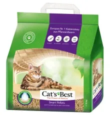 Наполнитель для туалета Cats Best Smart Pellets Древесный комковочный 5 кг (10 л) (4002973000885)